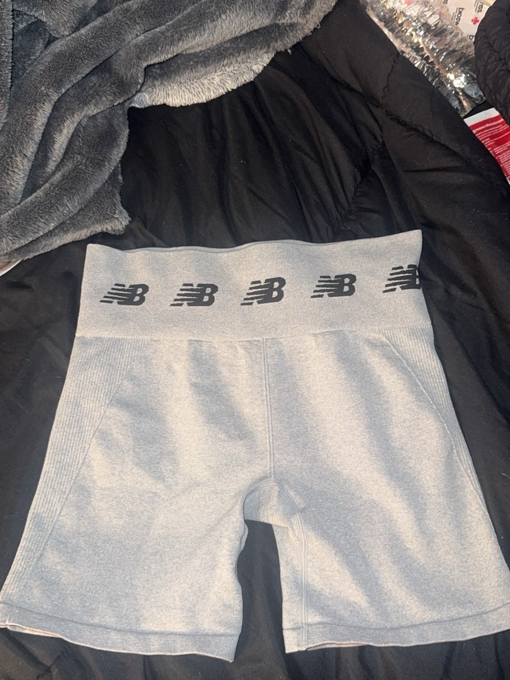 New balance grey shorts size medium